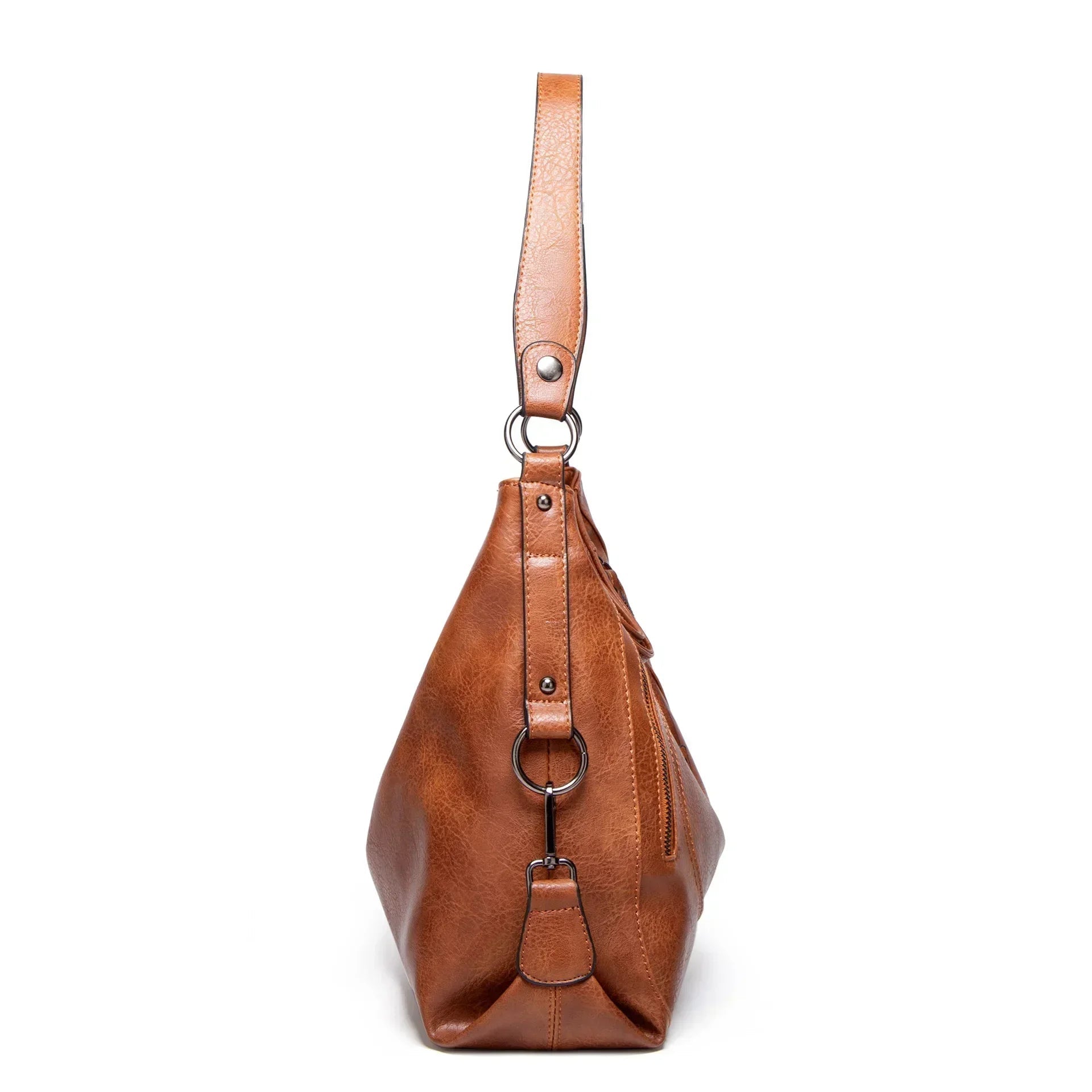 Nora | Bolsa De Couro Prática E Espaçosa Para Todo Dia - Ines Braga