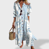 Odessa - Vestido Boho de Linho - Ines Braga