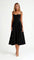 Odette Élégance | Vestido midi com corpete estruturado - Ines Braga