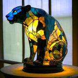 Pantera - Lampâda em Vitrais - Ines Braga