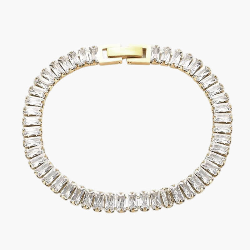 Pulseira de Rivière Baguette - Ines Braga