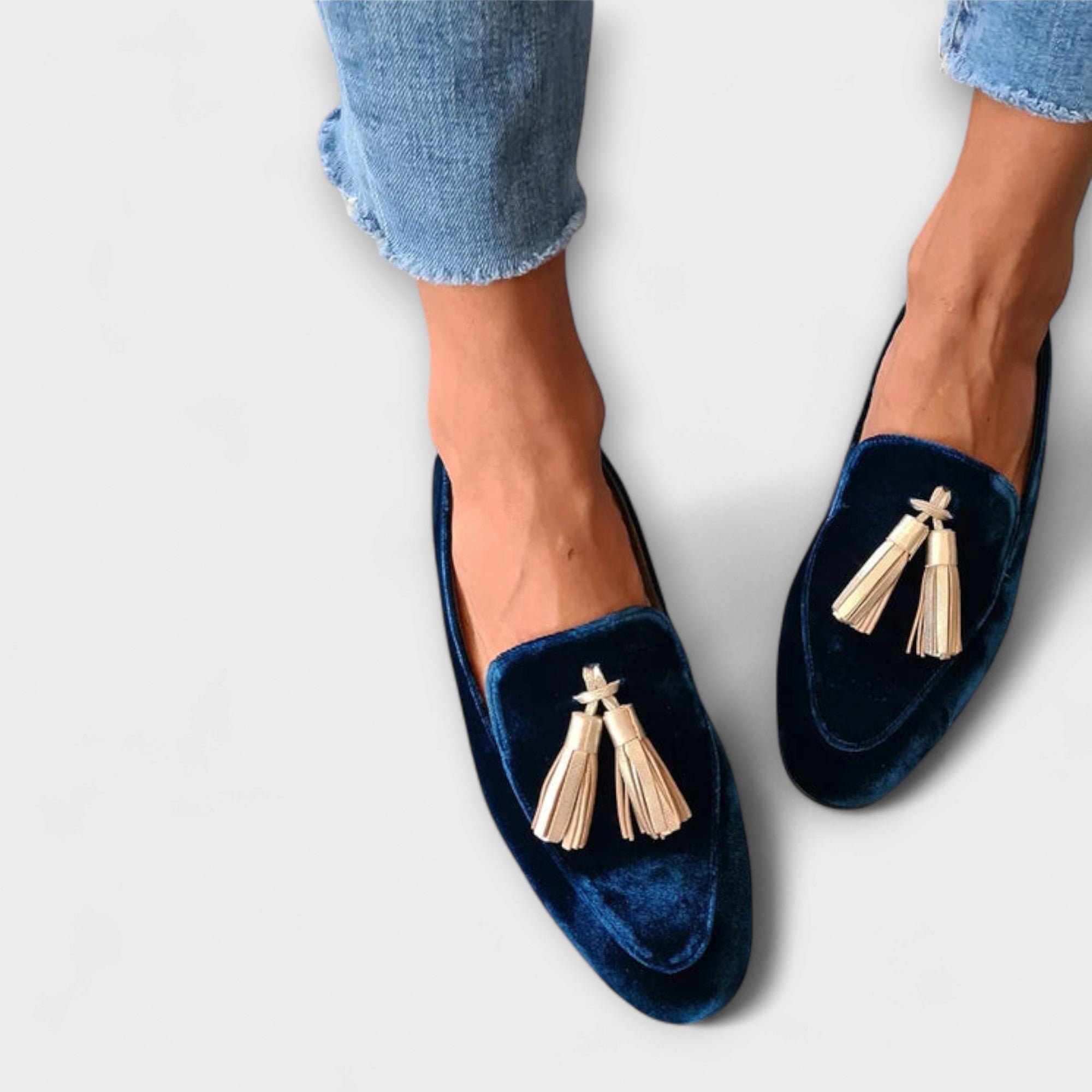 Quinnlyn | Mocassins de Inspiração Vintage com Franjas - Ines Braga