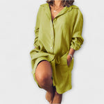 Raquel - Blusa de linho casual - Ines Braga