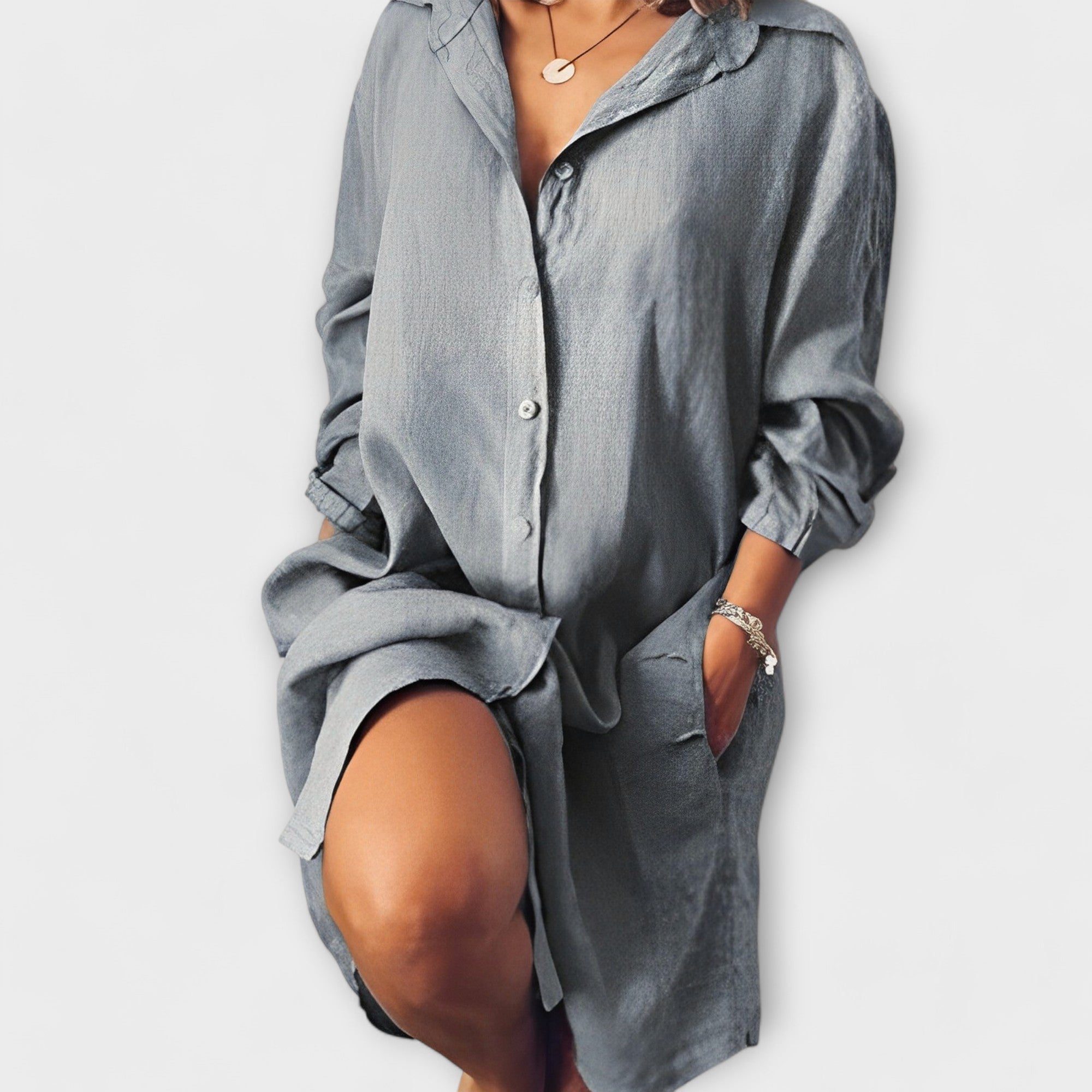 Raquel - Blusa de linho casual - Ines Braga
