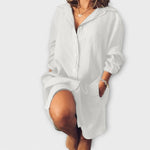 Raquel - Blusa de linho casual - Ines Braga