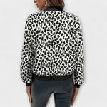 Raquel - Casaco de Leopardo Elegante - Ines Braga