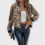 Raquel - Casaco de Leopardo Elegante - Ines Braga