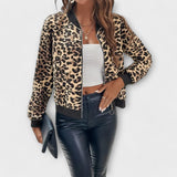 Raquel - Casaco de Leopardo Elegante - Ines Braga