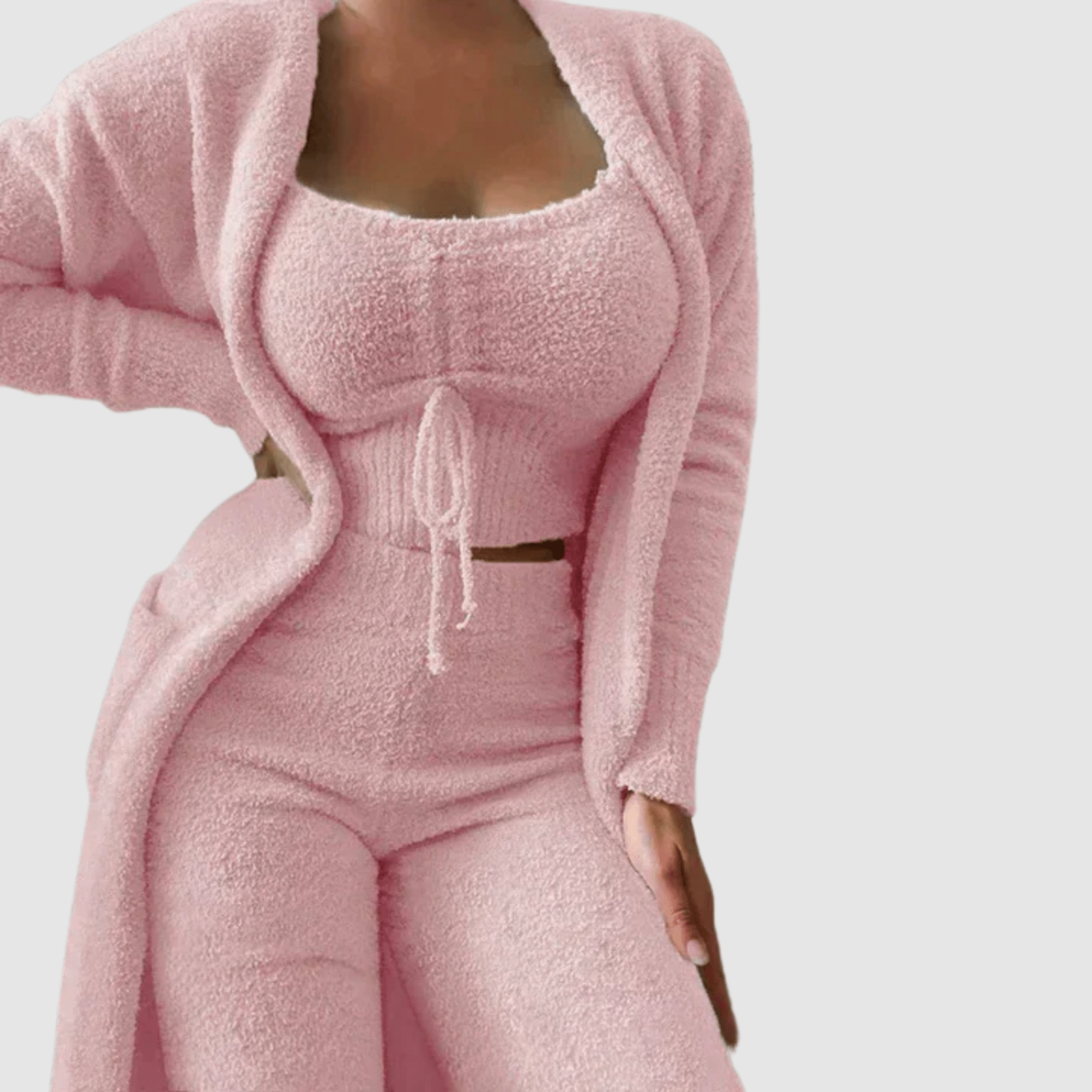 Raquel - Conjunto de Pijama de 3 Peças - Ines Braga