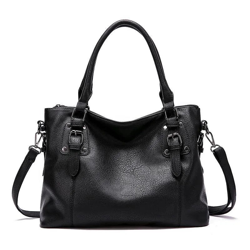 Renske | Bolsa de Ombro Elegante em Couro Genuíno Premium - Ines Braga