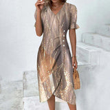 Rita | Vestido Envelope Leve para o Verão - Ines Braga