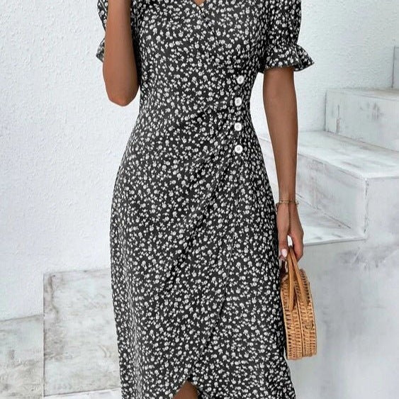 Rita | Vestido Envelope Leve para o Verão - Ines Braga