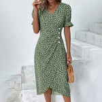 Rita | Vestido Envelope Leve para o Verão - Ines Braga