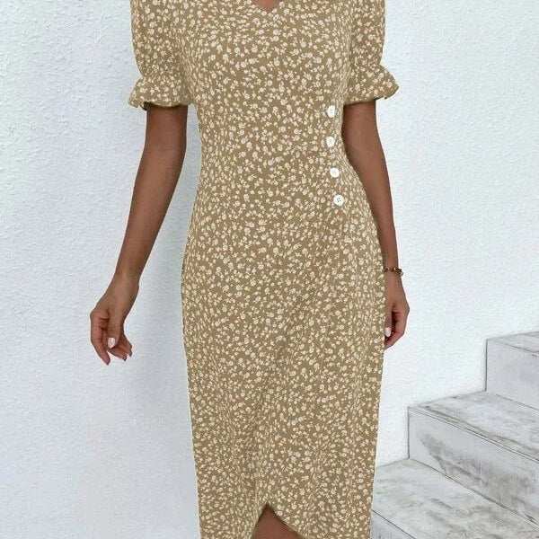 Rita | Vestido Envelope Leve para o Verão - Ines Braga