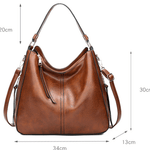 Romy | Bolsa Ombro em Couro Elegante e Prática Diária - Ines Braga