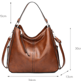 Romy | Bolsa Ombro em Couro Elegante e Prática Diária - Ines Braga