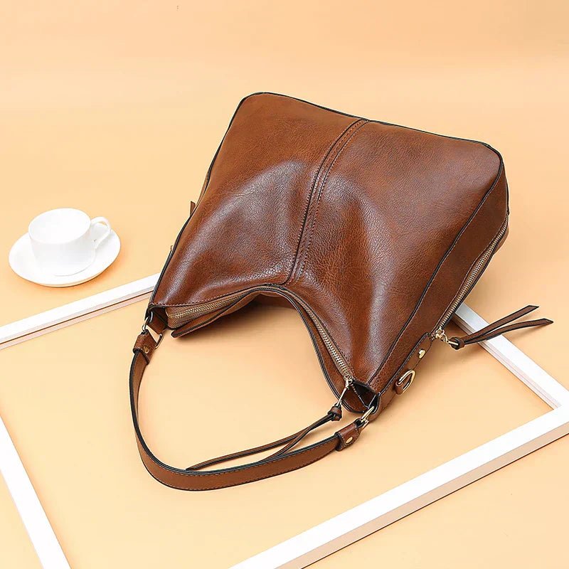 Romy | Bolsa Ombro em Couro Elegante e Prática Diária - Ines Braga