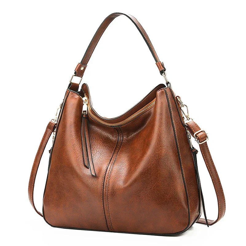 Romy | Bolsa Ombro em Couro Elegante e Prática Diária - Ines Braga
