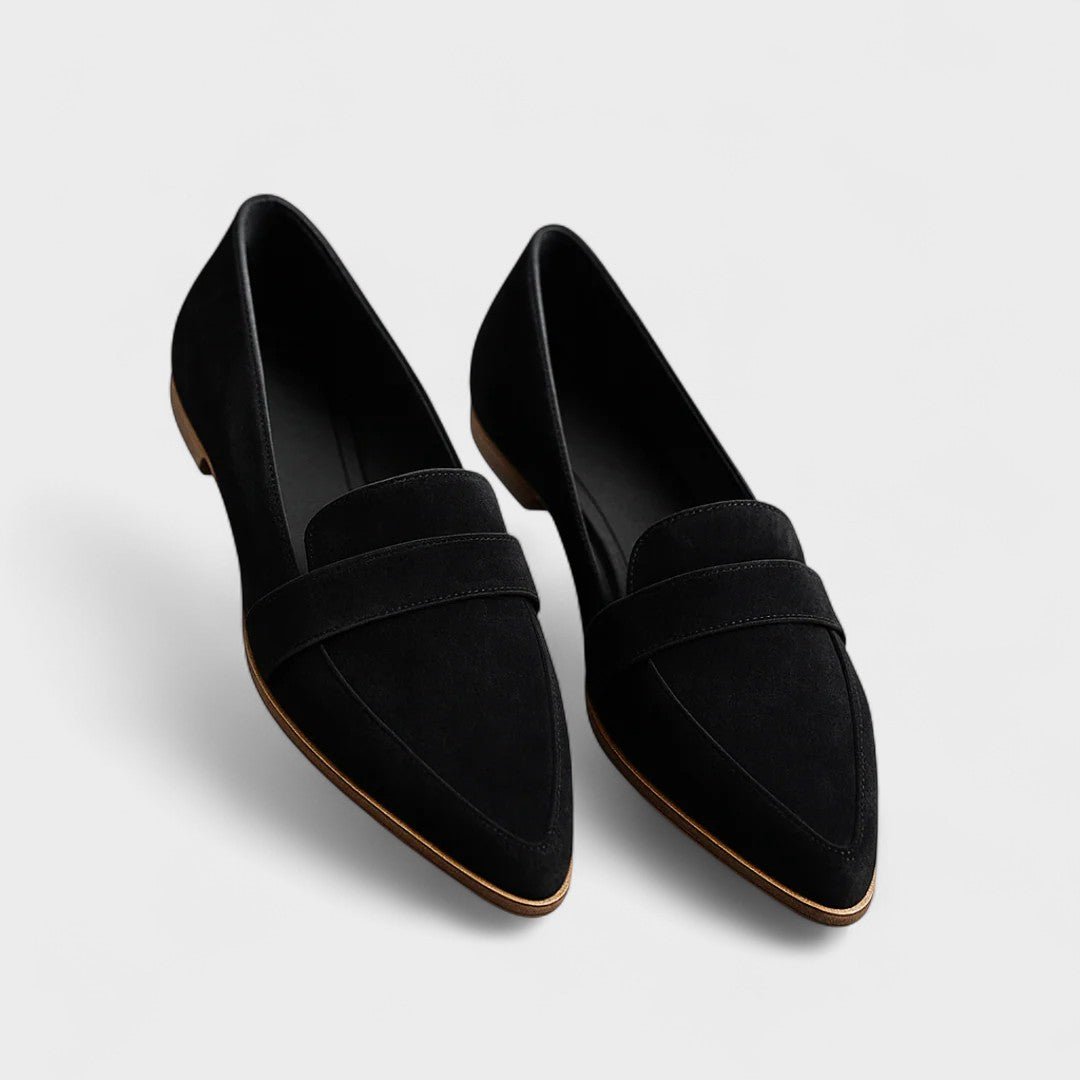 Rosa® | Mocassins ortopédicos de couro ⏐ Edição Premium - Ines Braga