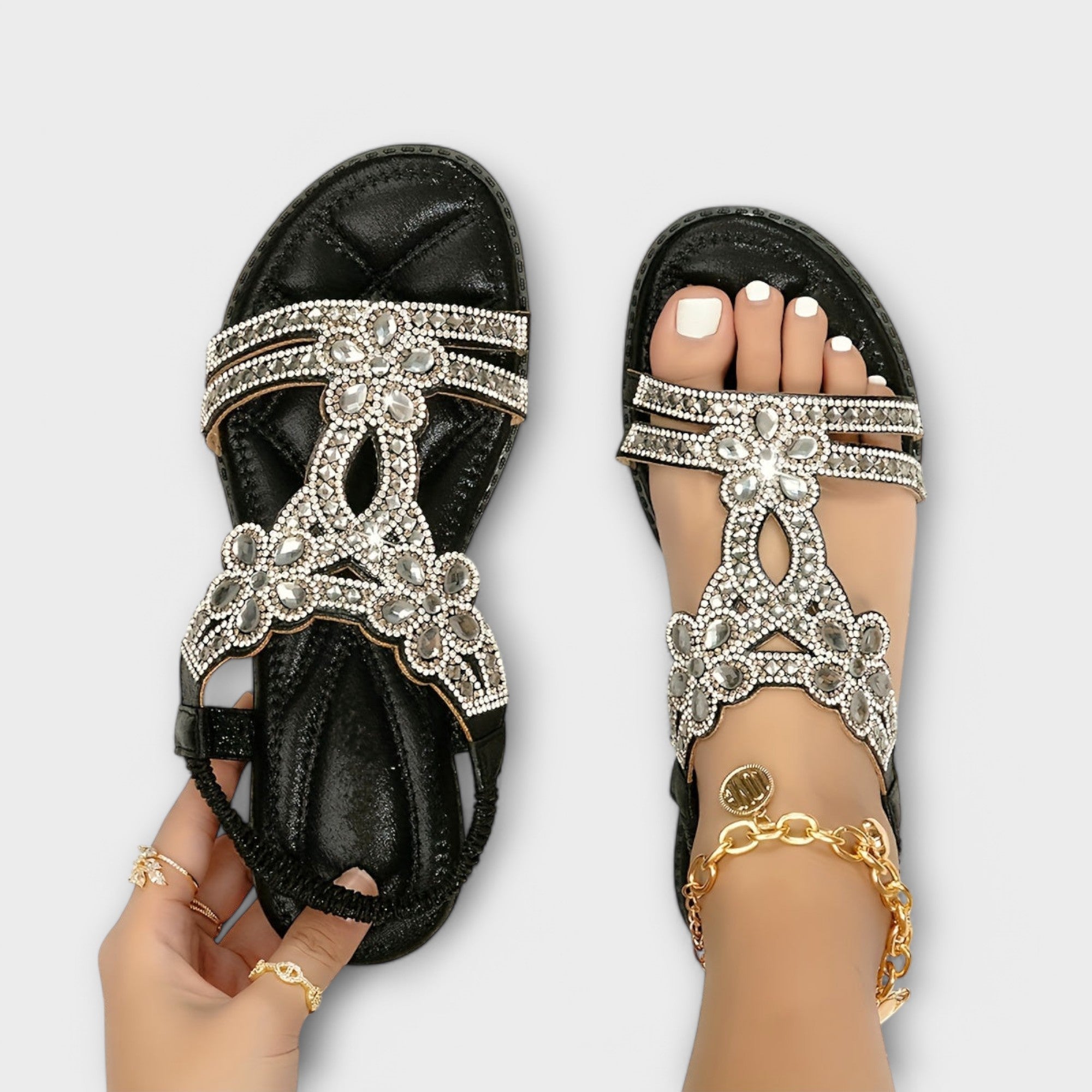 Rosalie - Sandálias ortopédicas com estilo boho - Ines Braga