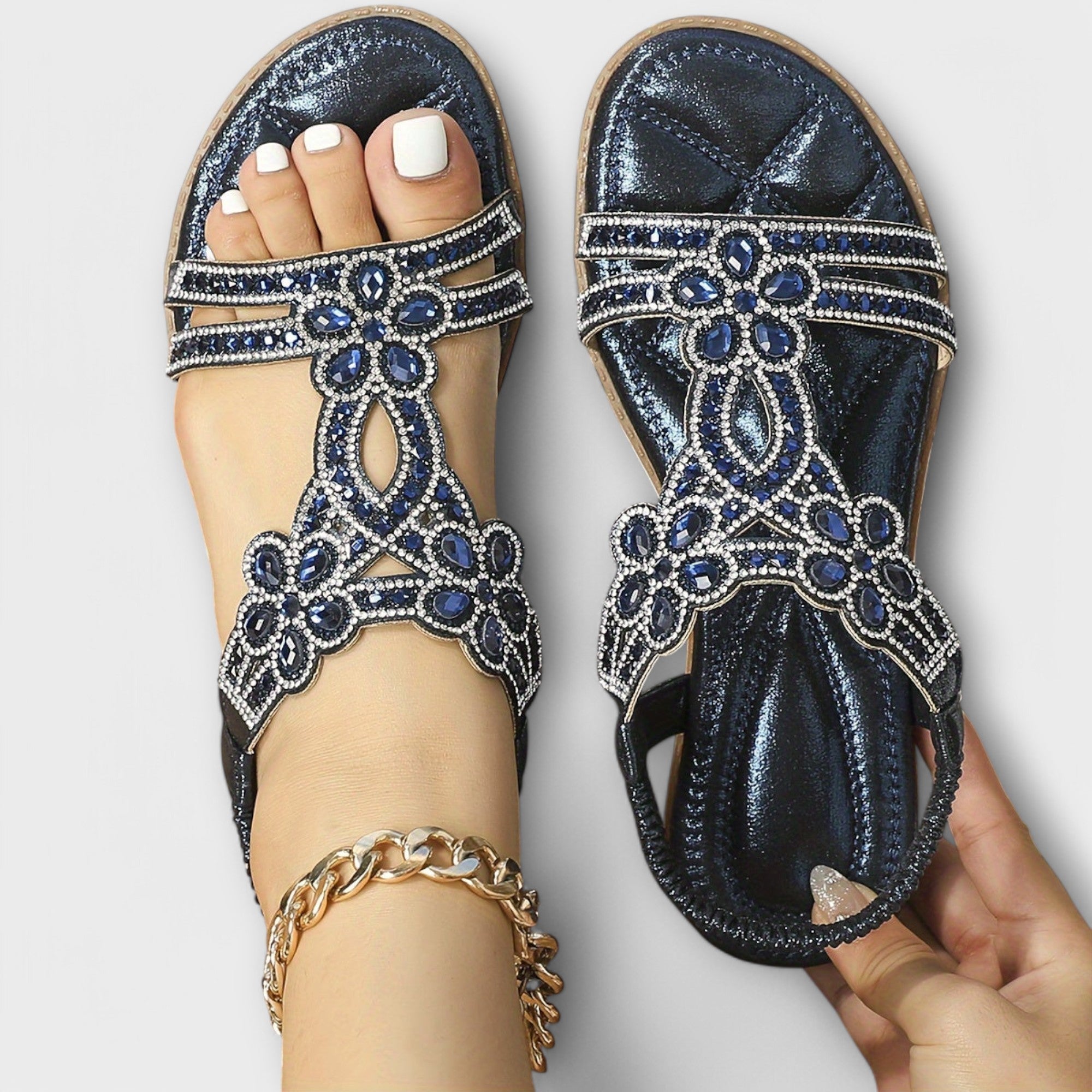 Rosalie - Sandálias ortopédicas com estilo boho - Ines Braga