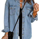 ROXANE™ – Jaqueta Jeans Clássica para o Dia a Dia - Ines Braga