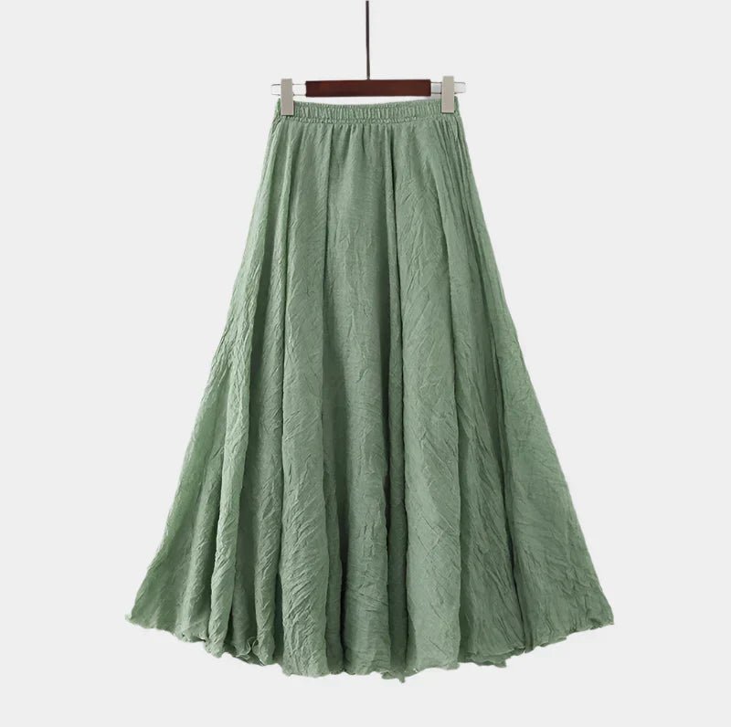 Saia Elegante de Cintura Alta - Ines Braga
