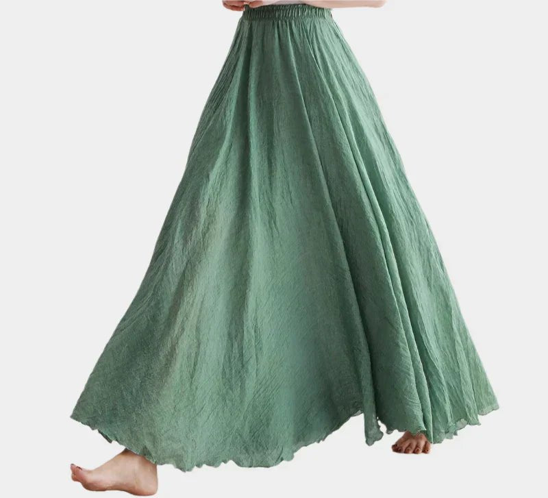 Saia Elegante de Cintura Alta - Ines Braga