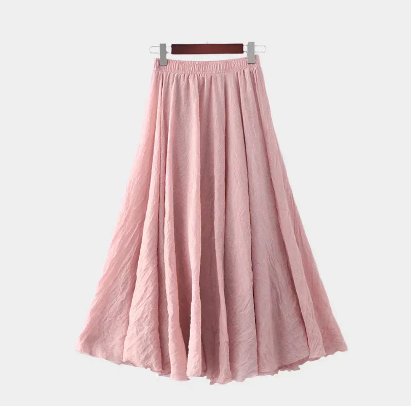 Saia Elegante de Cintura Alta - Ines Braga
