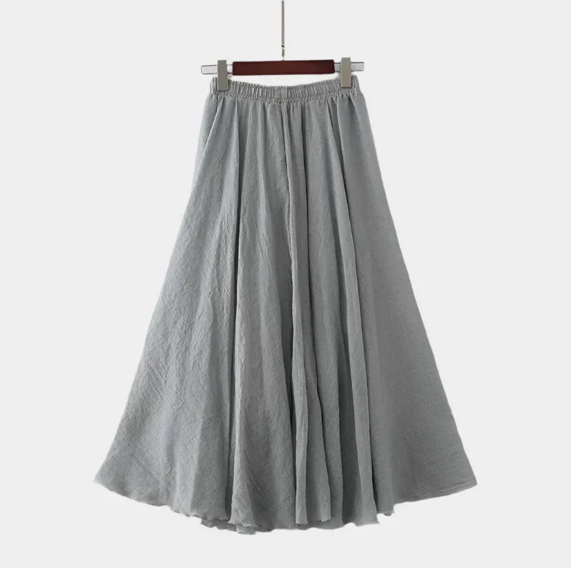 Saia Elegante de Cintura Alta - Ines Braga