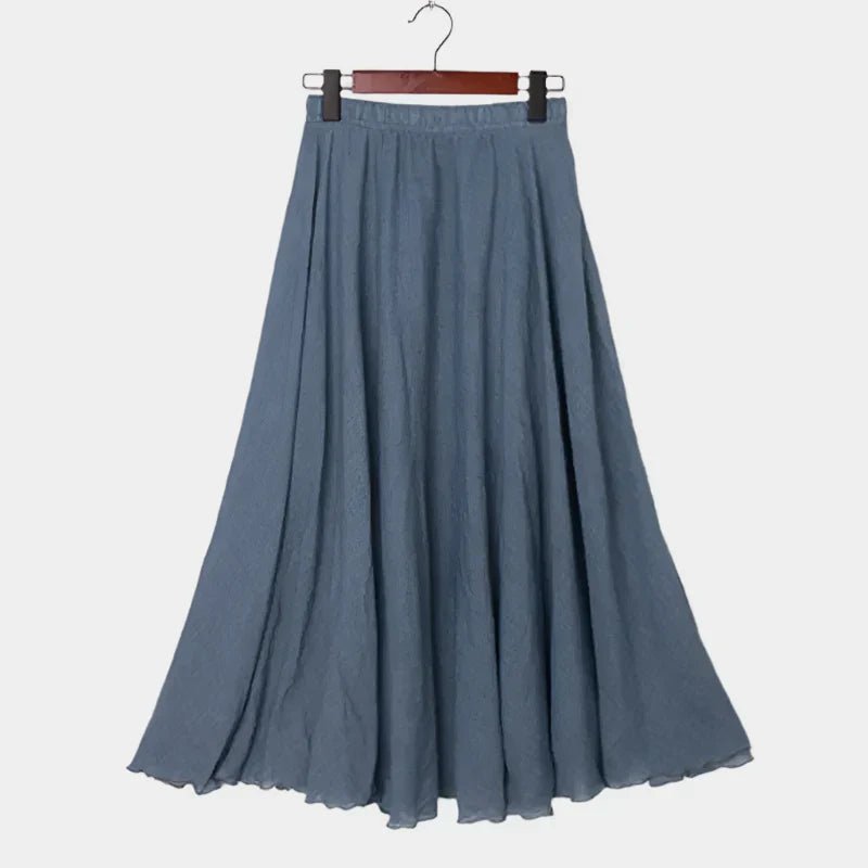 Saia Elegante de Cintura Alta - Ines Braga