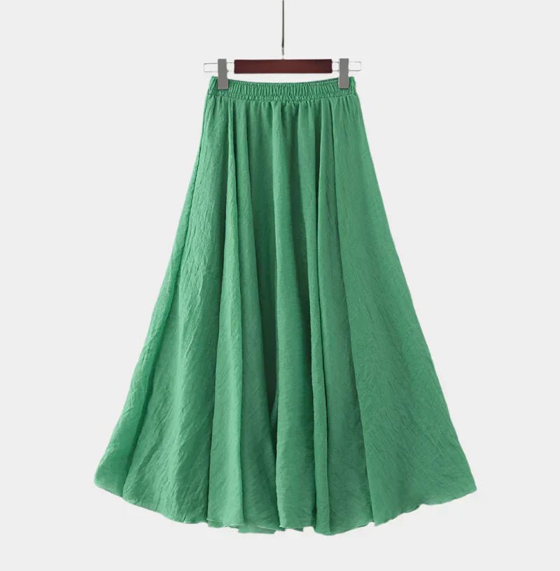 Saia Elegante de Cintura Alta - Ines Braga