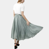Saia Elegante de Cintura Alta - Ines Braga