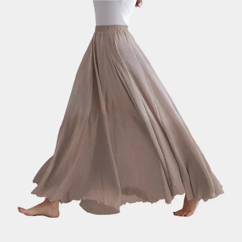 Saia Elegante de Cintura Alta - Ines Braga