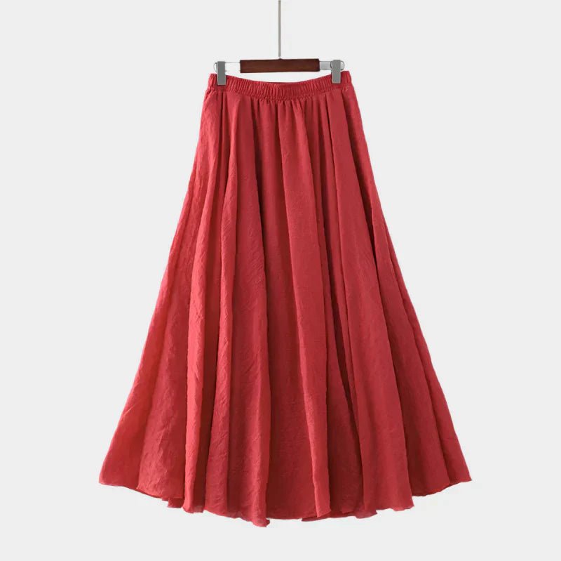 Saia Elegante de Cintura Alta - Ines Braga