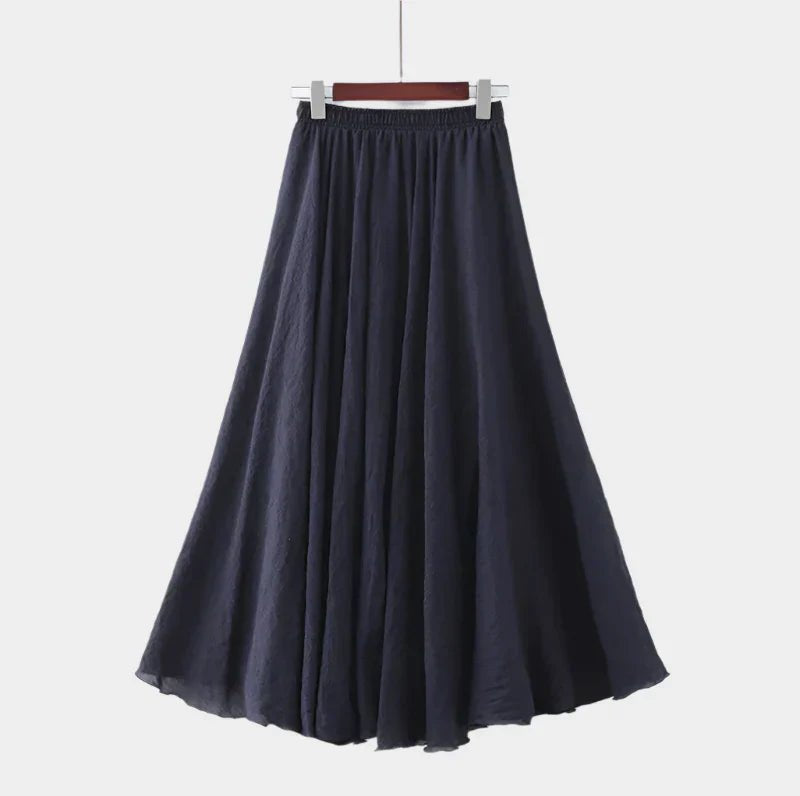 Saia Elegante de Cintura Alta - Ines Braga