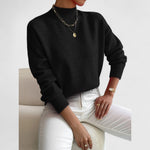 Sam | Camisola de Gola Alta Clássica - Ines Braga