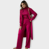 Sandra - Conjunto elegante de 3 peças - Ines Braga