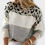 Sandra - Suéter Padrão de Leopardo - Ines Braga
