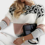 Sandra - Suéter Padrão de Leopardo - Ines Braga