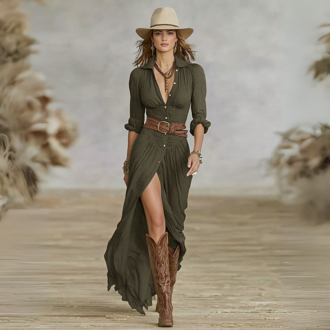 Sara | Vestido Maxi Chique - Ines Braga