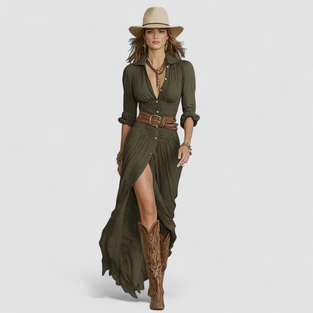 Sara | Vestido Maxi Chique - Ines Braga