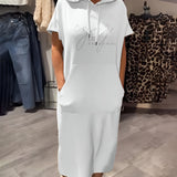 Saskia™ | Vestido casual com capuz - Ines Braga