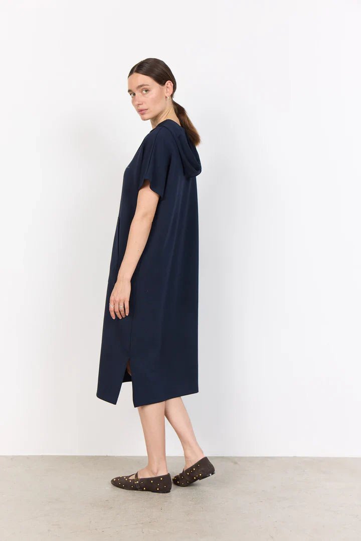 Saskia™ | Vestido casual com capuz - Ines Braga