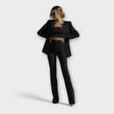Selina – Elegante Conjunto de 3 Piezas (Blazer, Top, Pantalón) - Ines Braga