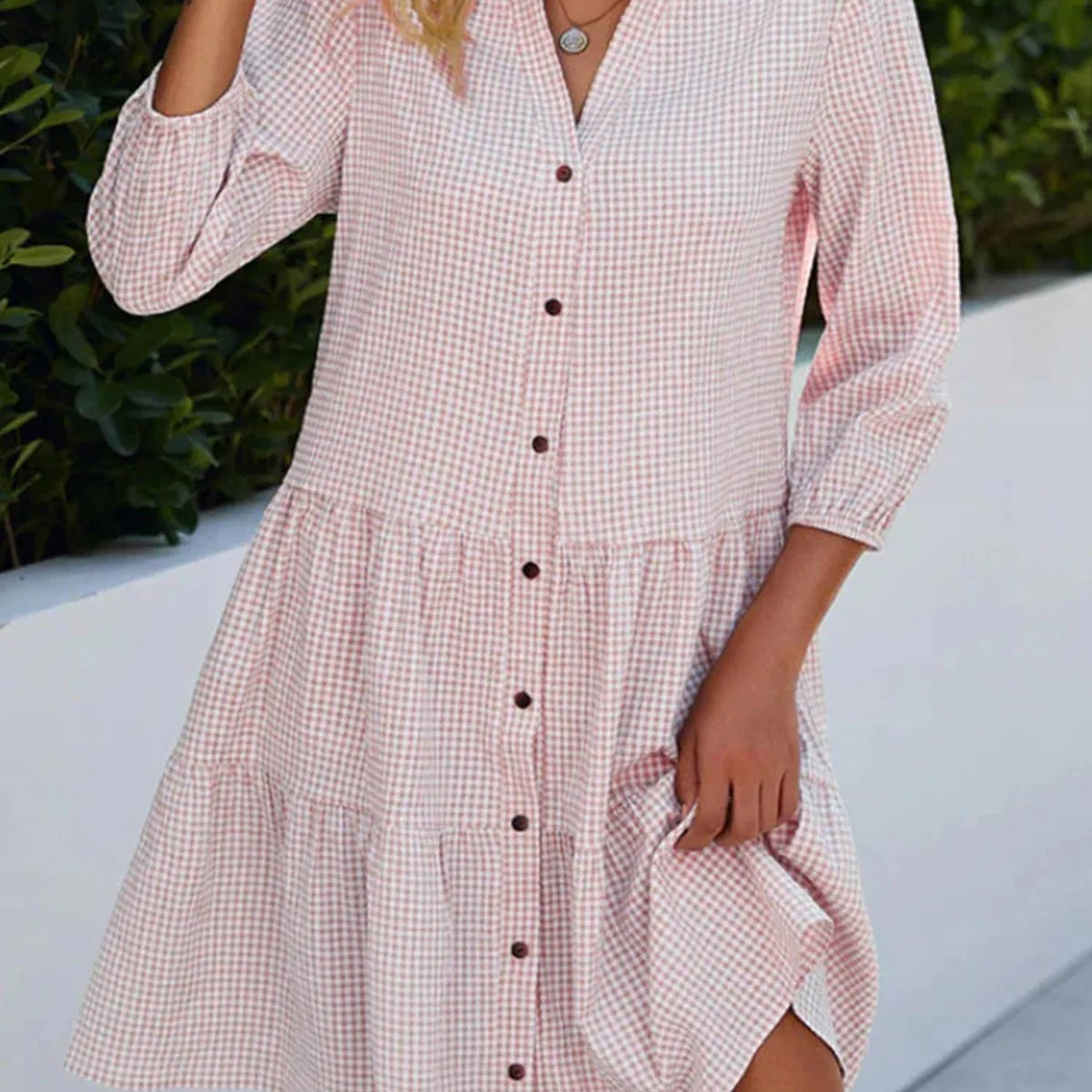 Shanna | Vestido Midi Com Leveza e Charme - Ines Braga