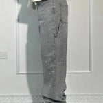 Shinny | Jeans brilhantes, casuais e confortáveis - Ines Braga