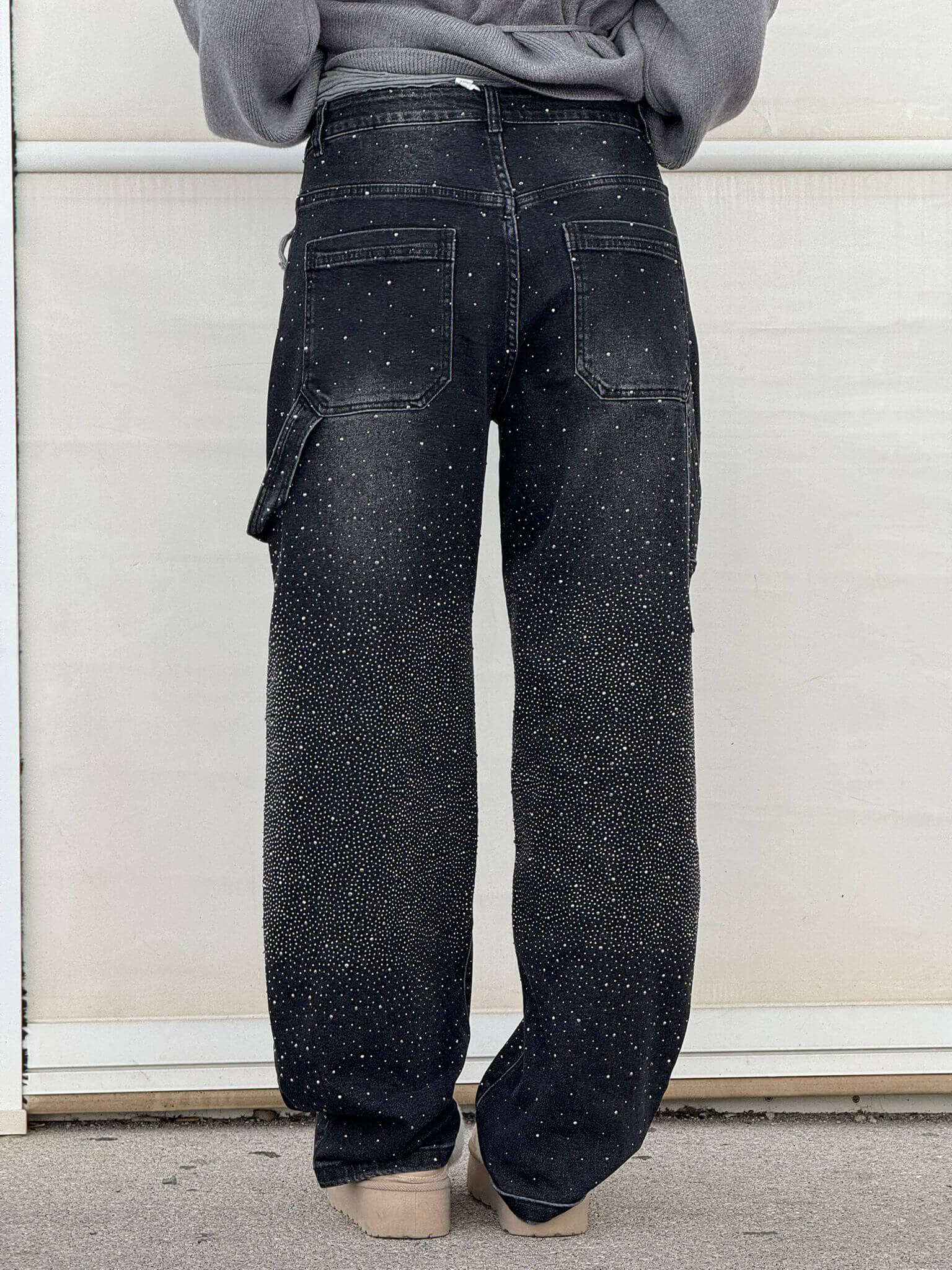 Shinny | Jeans brilhantes, casuais e confortáveis - Ines Braga