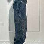 Shinny | Jeans brilhantes, casuais e confortáveis - Ines Braga