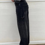 Shinny | Jeans brilhantes, casuais e confortáveis - Ines Braga